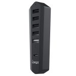 Für Sony PS5 Slim IPEGA PG-P5S003 6-in-1-Spielekonsole USB 2.0 HUB Hochgeschwindigkeitsübertragungs-Expander