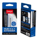 Für Sony PS5 Slim IPEGA PG-P5S003 6-in-1-Spielekonsole USB 2.0 HUB Hochgeschwindigkeitsübertragungs-Expander – Bild 5