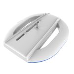 Für Sony PS5 Slim IPEGA Universal Game Console Vertical Cooling Base Holder, White, Black, Colorful White, Colorful Black