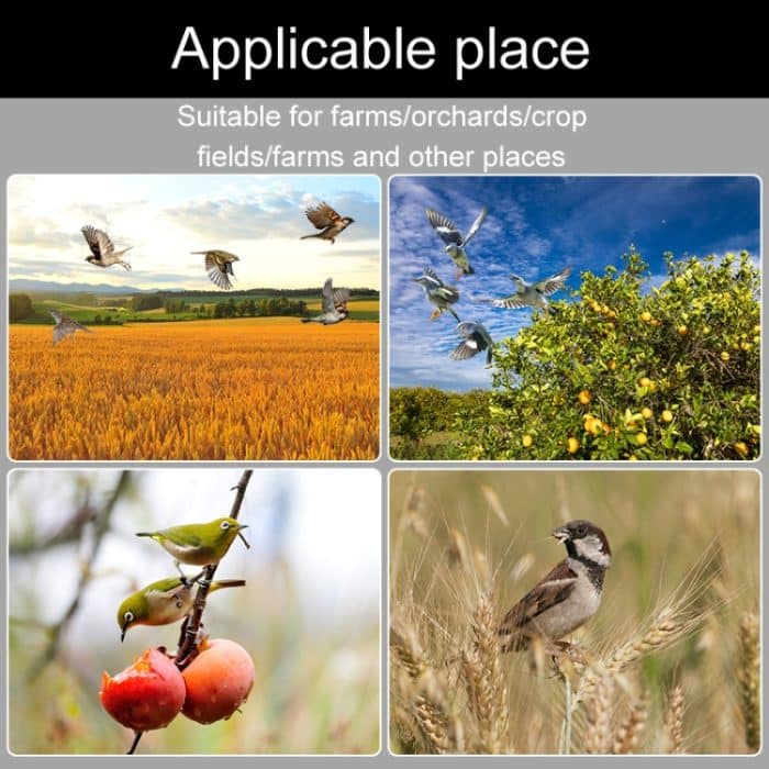 N911Q Solar-Vogelabwehrmittel für Obstgärten und Fischteiche – Bild 7