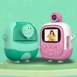 A19B 2,0-Zoll 720P HD Reversible Kamera Cartoon Kinder Mini Digitaldruck Kamera – Bild 2