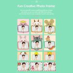 A19B 2,0-Zoll 720P HD Reversible Kamera Cartoon Kinder Mini Digitaldruck Kamera – Bild 9