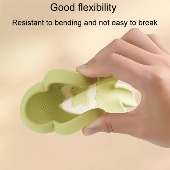 Badezimmer-Seifenspender aus Silikon, rutschfester Haushalts-Seifenabflusshalter – Bild 6