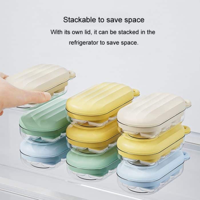 Mini Silikon Eiswürfel Weiche Form Hause Kühlschrank Eis Box – Bild 4