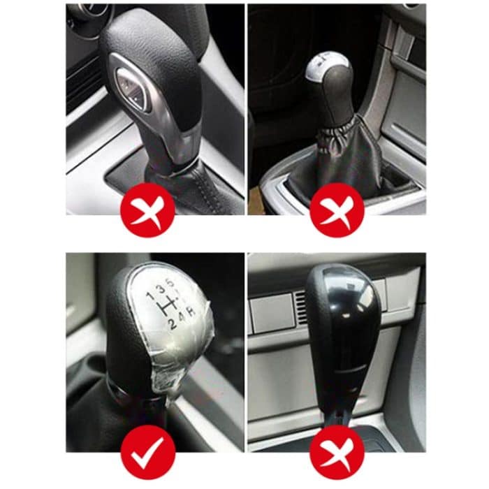 Silikon-Schutzhülle für den manuellen und automatischen Schalthebel für Kraftfahrzeuge, Gear Shift Black, Gear Shift Gray, Gear Shift Red, Gear Shift Blue, Gear Shift Beige, Gear Shift Yellow, Handbrake Black, Handbrake Gray, Handbrake Red, Handbrake Blue – Bild 5