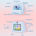 M8 2,4-Zoll 1080P HD 2400W Pixel Dual-Kamera Kinder Thermodruckkamera, Pink, Blue, Purple, Pink+32GB, Blue+32GB, Purple+32GB – Bild 5