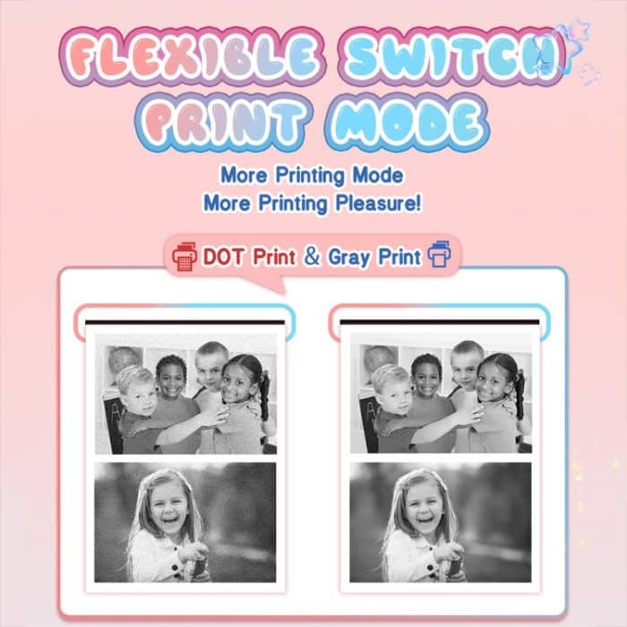 M8 2,4-Zoll 1080P HD 2400W Pixel Dual-Kamera Kinder Thermodruckkamera, Pink, Blue, Purple, Pink+32GB, Blue+32GB, Purple+32GB – Bild 9