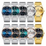 BINBOND B102 Freizeit-Quarzuhr mit zwei Kalendern und leuchtender Wasserdichtigkeit, White Steel-Blue, White Steel-Green, White Steel-Black, White Steel-White, Inter-Rose-Gold-Blue, Inter-Rose-Gold-Black, Inter-Rose-Gold-White, Inter-Rose-Gold-Green... – Bild 2