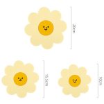 Sonnenblume Niedliche PVC Wärmedämmmatte Haushalt Hochtemperaturbeständige Tischunterlage, Yellow Small, Purple Small, Brown Small, Yellow Medium, Purple Medium, Brown Medium, Yellow Large, Purple Large, Brown Large – Bild 3