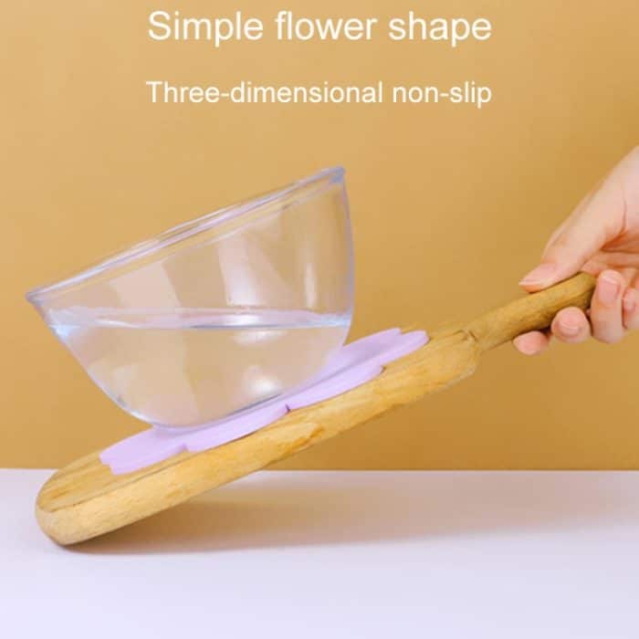 Sonnenblume Niedliche PVC Wärmedämmmatte Haushalt Hochtemperaturbeständige Tischunterlage, Yellow Small, Purple Small, Brown Small, Yellow Medium, Purple Medium, Brown Medium, Yellow Large, Purple Large, Brown Large – Bild 7