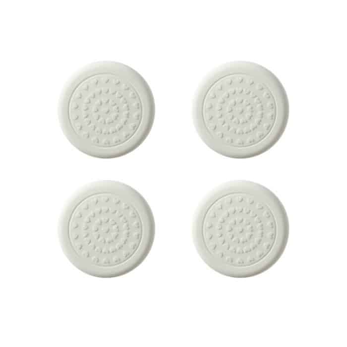 4 teile/satz Stille Und Verschleiß Beständig Stuhl Fuß Abdeckung Haushalt Hocker Anti-Slip Schutz Pads, 60mm Round white, 50mm Round Almond Color, 50mm Round Coffee Color, 50mm Square White, 60mm Square Almond Color, 60mm Square Coffee Color – Bild 1