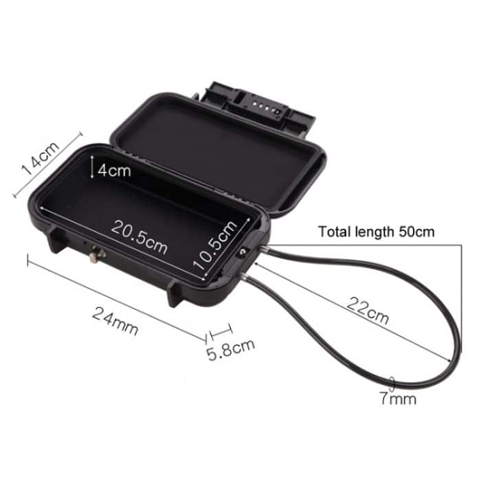 Outdoor Wasserdicht Strand Passwort Box Schwimmbad Handy Schlüssel Safe – Bild 2