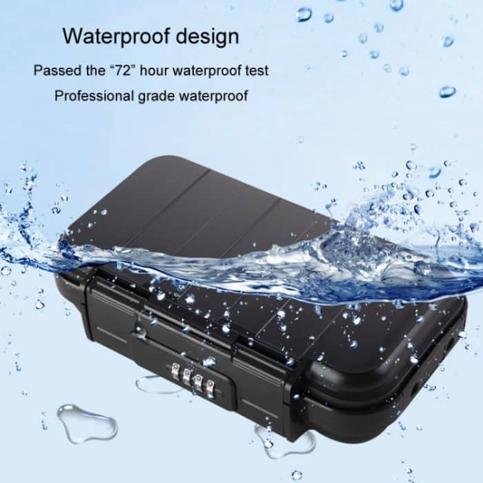 Outdoor Wasserdicht Strand Passwort Box Schwimmbad Handy Schlüssel Safe – Bild 6