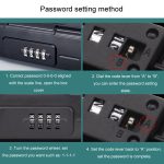 Outdoor Wasserdicht Strand Passwort Box Schwimmbad Handy Schlüssel Safe – Bild 9