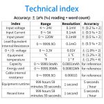 FNIRSI FNB38 USB-Spannungs- und Strommessgerät Kapazität Schnellladeprotokolltester, FNB38 – Bild 10