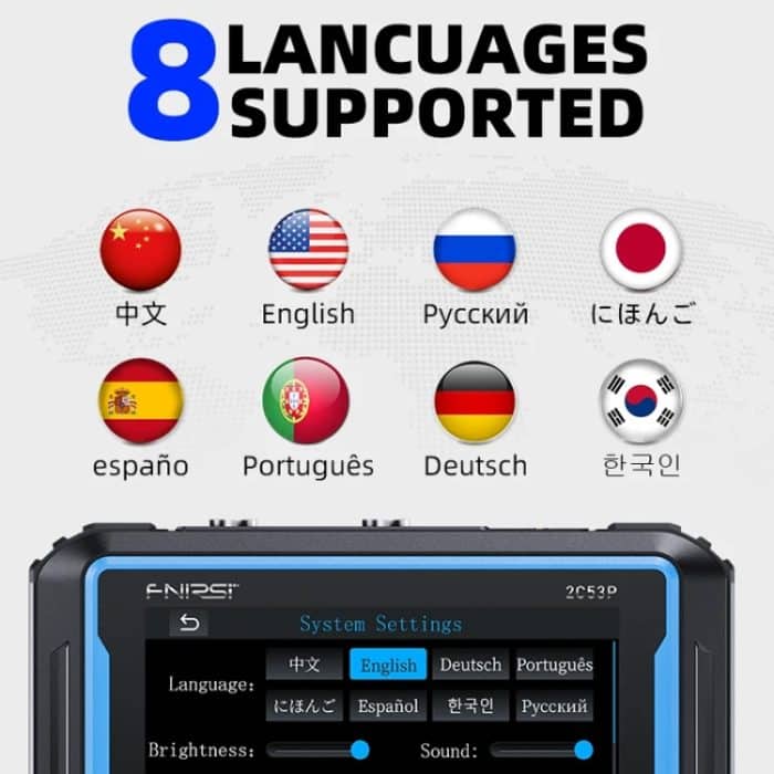FNIRSI 2C53P Zweikanal-Flachbildschirm-Digitaloszilloskop-Multimeter-Signalgenerator 3 in 1, 2C53P – Bild 6