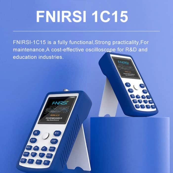 FNIRSI 1C15 Tragbares digitales Mini-Oszilloskop, 1C15 With EU Plug – Bild 2