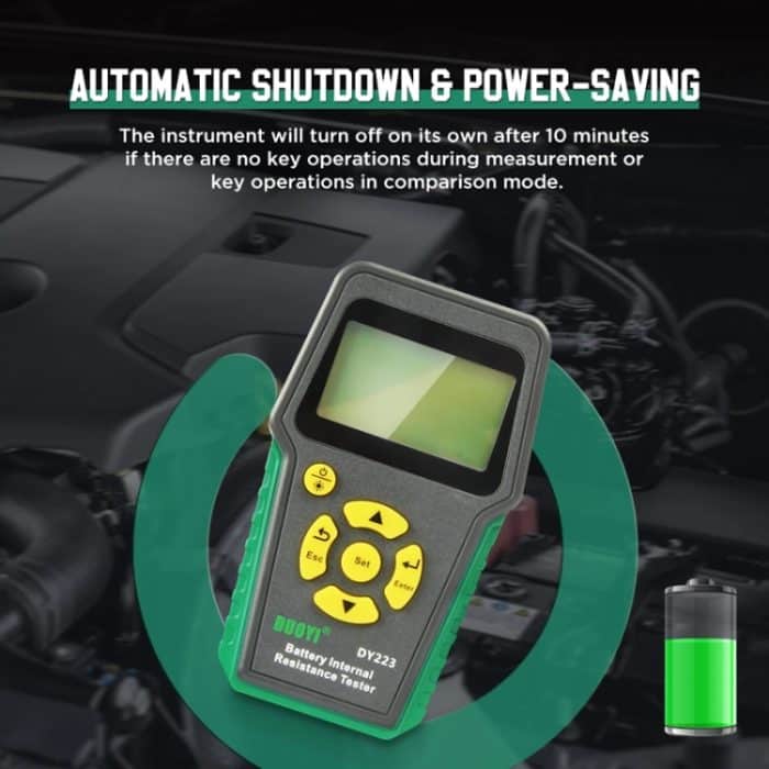 DUOYI DY223 Spannungsprüfungs- und Fehlerdiagnosegerät für Elektrofahrzeuge – Bild 8