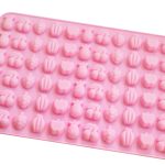 66 Grids Obst Silikon Fudge Formen Mini Süßigkeiten Formen, 66 Grids Fruit – Bild 3