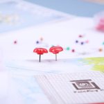 Liebe Kunststoff Ohrstecker DIY Büro Schule bunte Pins, 100pcs /Box 7.9x5.8x3cm, 100pcs /Box 10.6x7.8x1.8cm – Bild 5