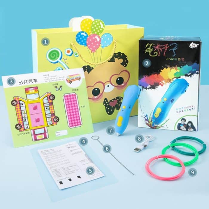 Infrarot-Sensor Niedertemperatur-3D-Druckstift Kinder DIY Graffiti Malstift – Bild 12