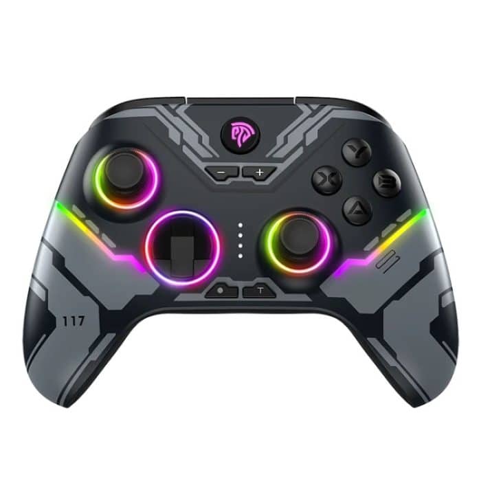 TBD0604856401B.jpg EasySMX X15 Hall Joystick Trigger RGB Kabelloses Gamepad – Bild 1