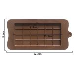 Volle Platte Silikon Schokolade Block Form Hohe Temperatur Beständig Backen DIY Form, Full Plate Chocolate – Bild 3