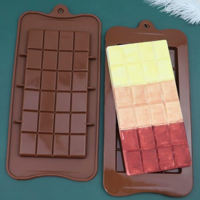 Volle Platte Silikon Schokolade Block Form Hohe Temperatur Beständig Backen DIY Form, Full Plate Chocolate – Bild 5