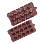 15 Grids Dimensional Rose Schokolade Mould Silikon Handgemachte Seife Formen, 15 Grids Rose Chocolate – Bild 2