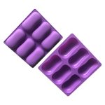 6 Grids Handgemachte Aromatherapie Seife Mould Backen DIY Silikon Formen, 6 Grids Soap Mould – Bild 2