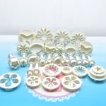114 in 1 Fondant Kuchen Backen Dekorieren Werkzeuge Plunger Cutters Blume Formen Set – Bild 2