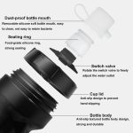 YouGuoLe 600ml PP5 Kunststoff Outdoor Fahrrad Radfahren Fitness Squeeze Wasserbecher – Bild 3