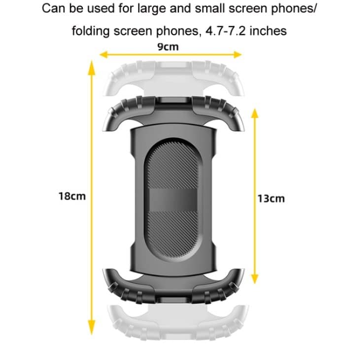 Fahrrad-Telefonhalter, stoßfester Lenker zur Befestigung der Schießausrüstung – Bild 3