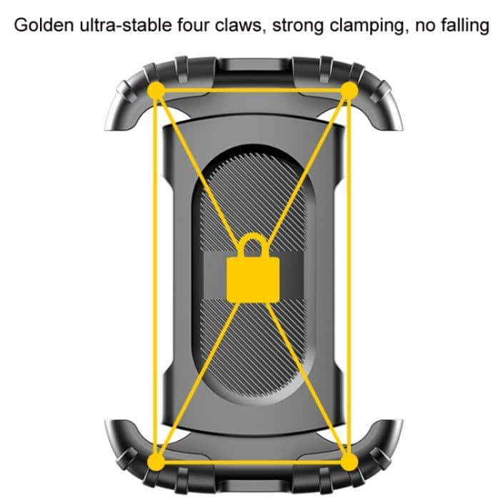 Fahrrad-Telefonhalter, stoßfester Lenker zur Befestigung der Schießausrüstung – Bild 4
