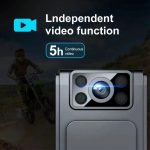 1080P Videorecorder 130-Grad-Weitwinkelobjektivkamera mit rückseitigem Clip Infrarot-Nachtsicht, L8 Wifi Version With 64G Memory Card – Bild 6