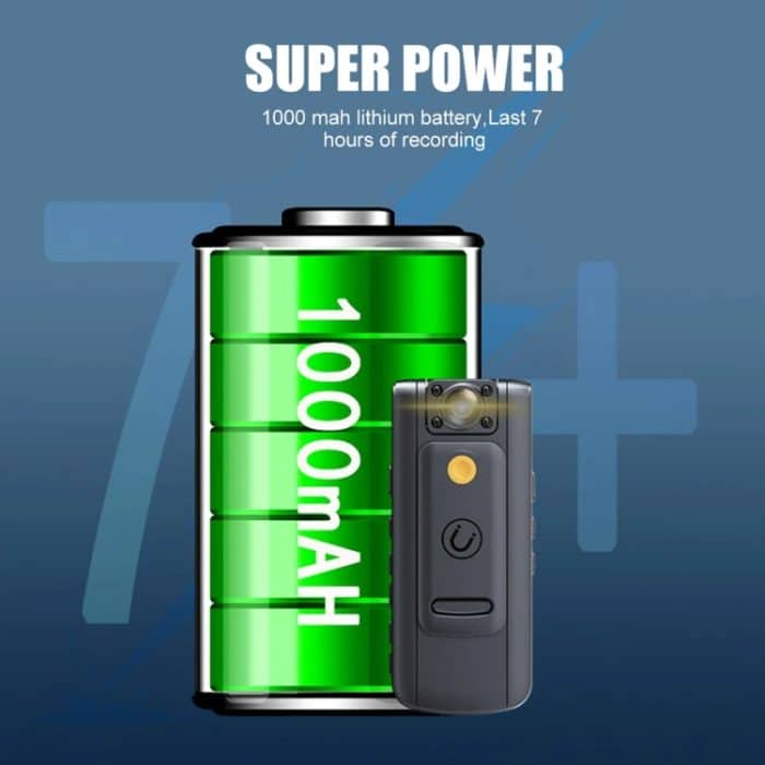 1,54 Zoll IPS Bildschirm Mini Body Kamera Nachtsicht Digital Video Recorder Sport DV, L11 2K WIFI Version, L11 1080P, L11 2K WIFI Version With 64G Memory Card, L11 1080P  With 32G Memory Card – Bild 8