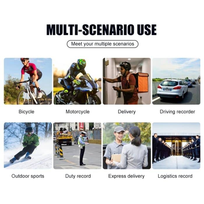 1,54 Zoll IPS Bildschirm Mini Body Kamera Nachtsicht Digital Video Recorder Sport DV, L11 2K WIFI Version, L11 1080P, L11 2K WIFI Version With 64G Memory Card, L11 1080P  With 32G Memory Card – Bild 9