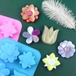 6 Grids Blume Silikon Backen Kuchen Formen DIY Handgemachte Seife Form, 6 Grids Flower – Bild 4