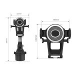 Universal-Langrohr 3 Gelenke Einstellbare Auto Wasser Cup Position Handyhalter – Bild 8