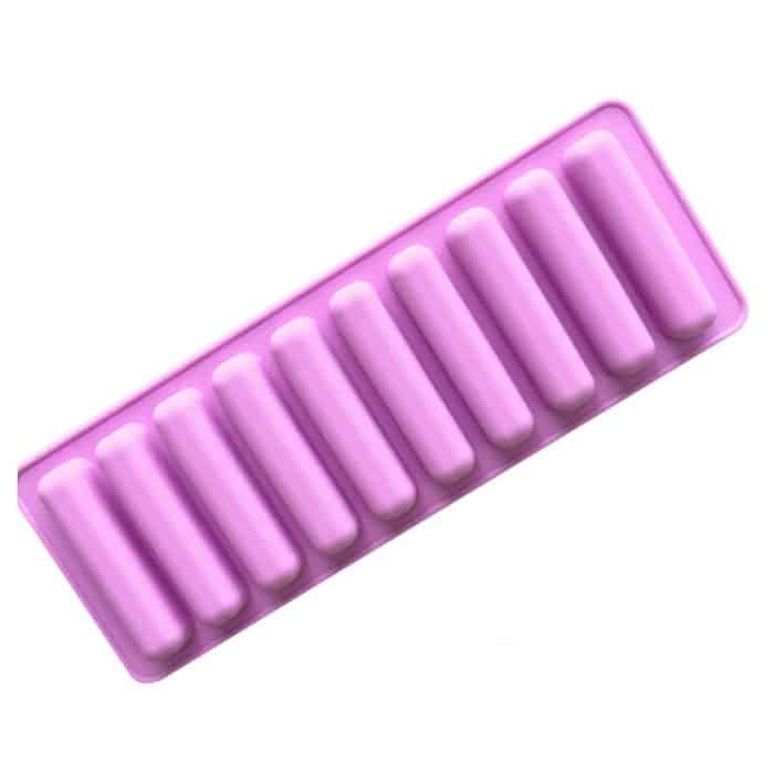 10 Grids Lange Silikon Cookie Formen DIY Backen Schokolade Form, 10 Grids Long – Bild 1