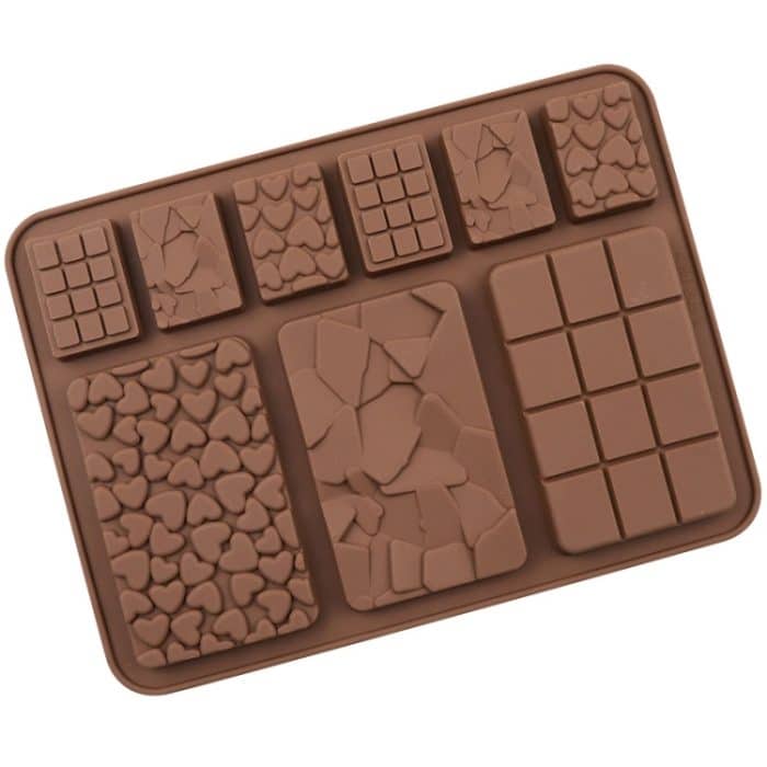 9 Grids Silikon Backen Schokolade Form Kuchen DIY Fondant Form, 9 Grids Chocolate – Bild 2