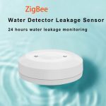 Zigbee WiFi Wasserleckdetektor Wassersensor Alarmunterstützung Tuya APP / Google Assistant / Aleax / Yandex Alice – Bild 2