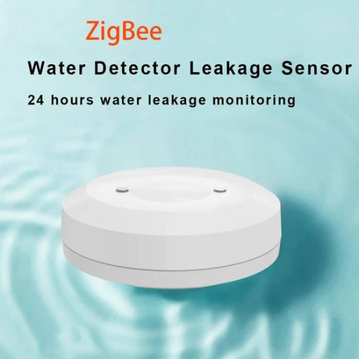 Zigbee WiFi Wasserleckdetektor Wassersensor Alarmunterstützung Tuya APP / Google Assistant / Aleax / Yandex Alice – Bild 2