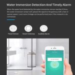 Zigbee WiFi Wasserleckdetektor Wassersensor Alarmunterstützung Tuya APP / Google Assistant / Aleax / Yandex Alice – Bild 4