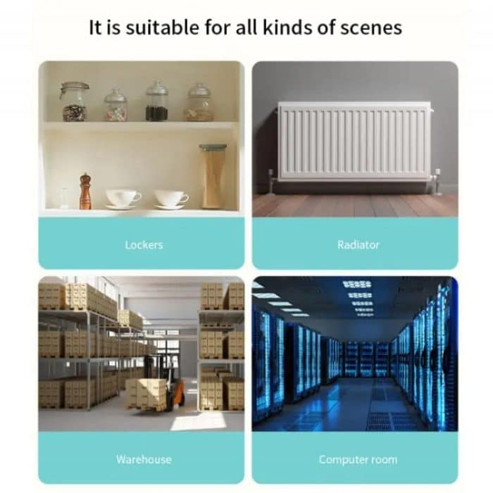 Zigbee WiFi Wasserleckdetektor Wassersensor Alarmunterstützung Tuya APP / Google Assistant / Aleax / Yandex Alice – Bild 8