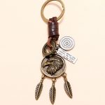Adler Retro Persönlichkeit Anhänger Einfache Auto Keychain Zubehör – Bild 2