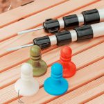 AOTU AT6525 Outdoor Camping Baldachin Pole Thunder Cap Zelt Stützstange Isolierter Kunststoff Schutzhut, Red, Blue, Army Green, White Luminous – Bild 2