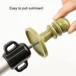 AOTU AT6525 Outdoor Camping Baldachin Pole Thunder Cap Zelt Stützstange Isolierter Kunststoff Schutzhut, Red, Blue, Army Green, White Luminous – Bild 4