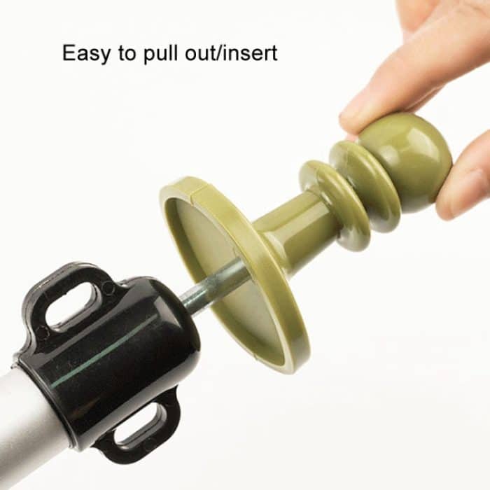 AOTU AT6525 Outdoor Camping Baldachin Pole Thunder Cap Zelt Stützstange Isolierter Kunststoff Schutzhut, Red, Blue, Army Green, White Luminous – Bild 4