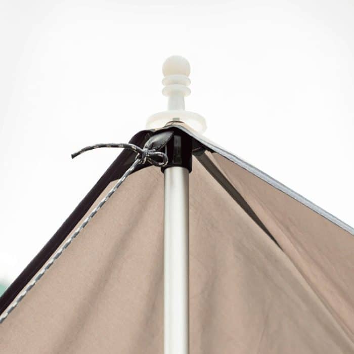 AOTU AT6525 Outdoor Camping Baldachin Pole Thunder Cap Zelt Stützstange Isolierter Kunststoff Schutzhut, Red, Blue, Army Green, White Luminous – Bild 7